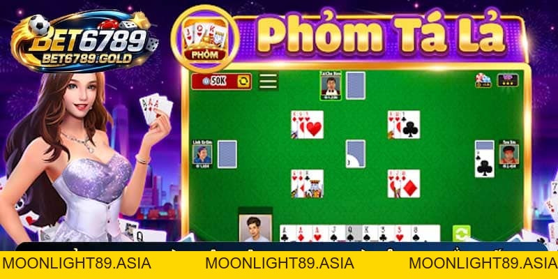 Phỏm BET6789 và bí quyết chơi bài tá lả đổi thưởng hay